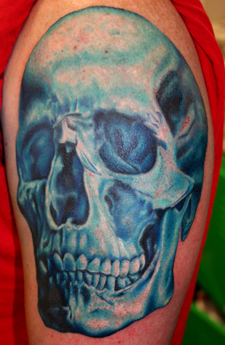Tim Harris - Blue Skull